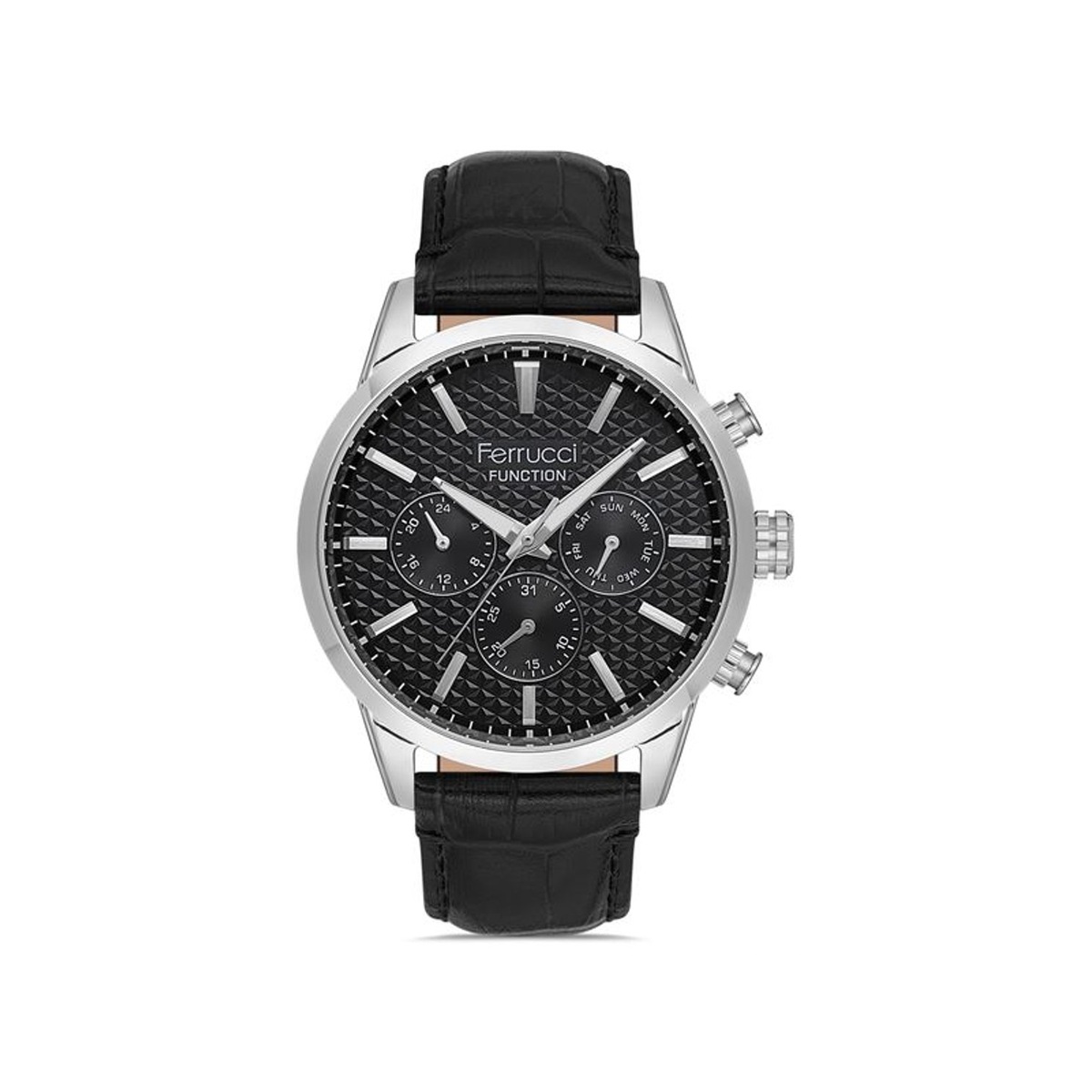 Ferrucci Black Leather