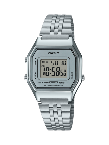 Casio Petite Silver Digital