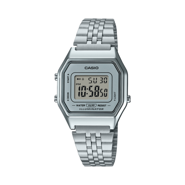 Casio Petite Silver Digital