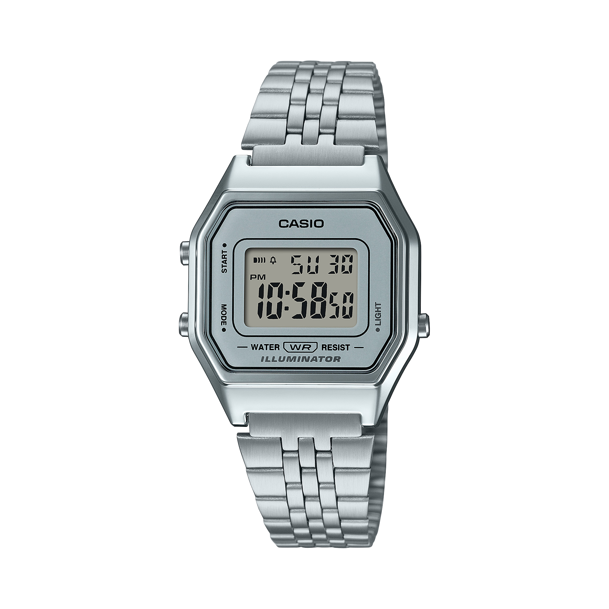 Casio Petite Silver Digital