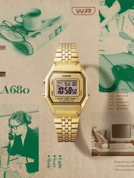 Alternative view of Casio Petite Gold Digital