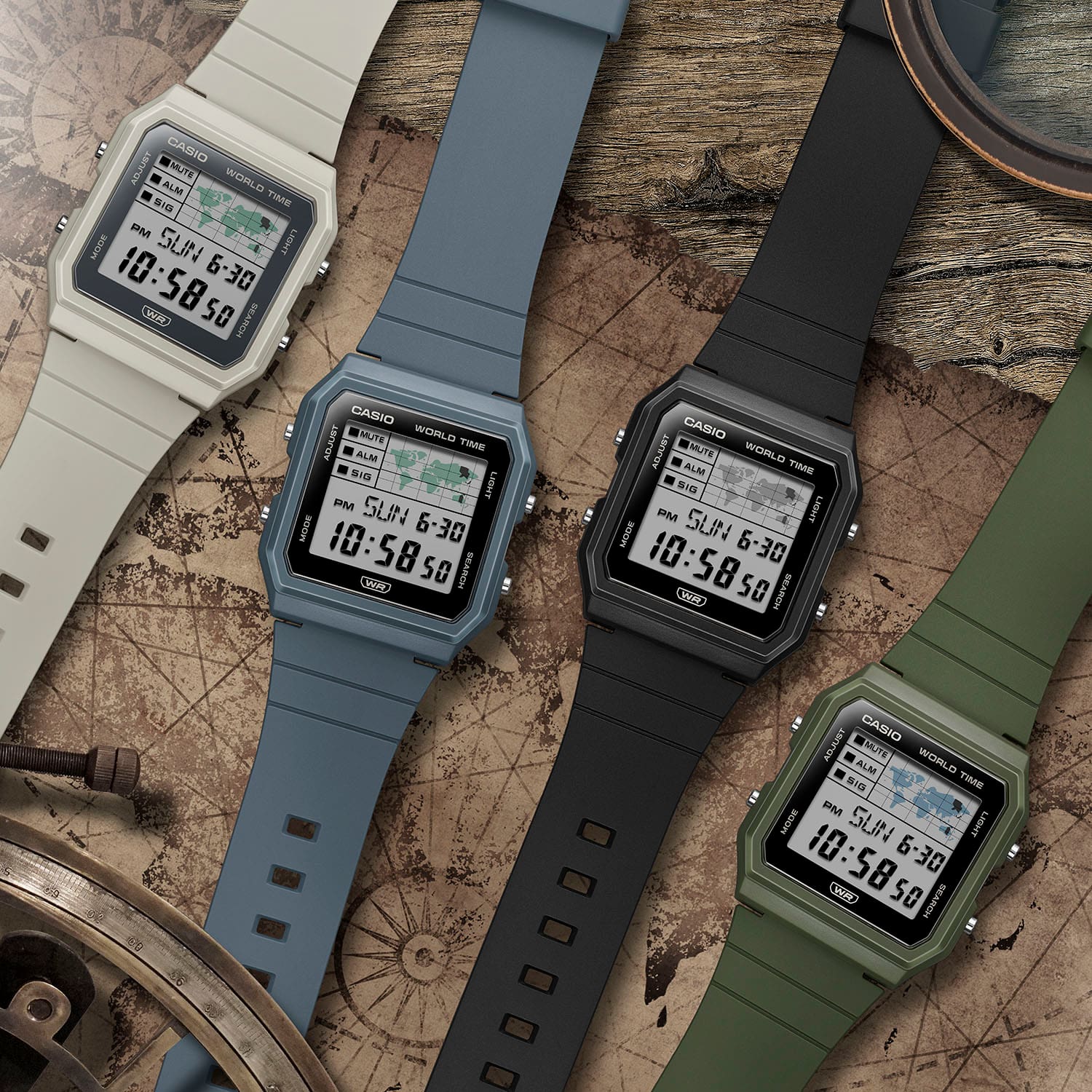 Casio Worldtime Black Digital - Figura 3