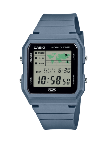 Casio Worldtime Blue Digital