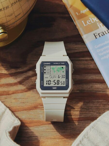 Alternative view of Casio Worldtime Grey Digital
