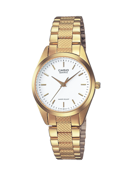 Casio Petite White Gold