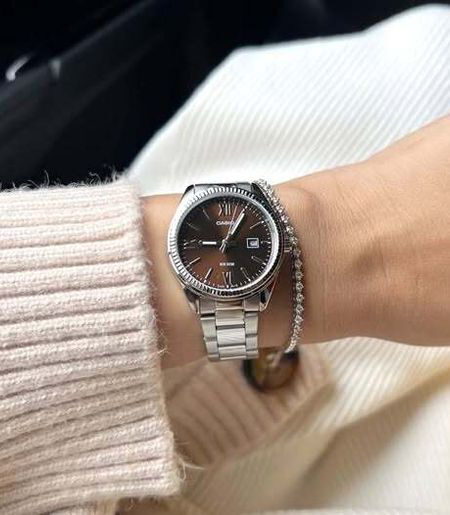 Alternative view of Casio Classic Brown Steel