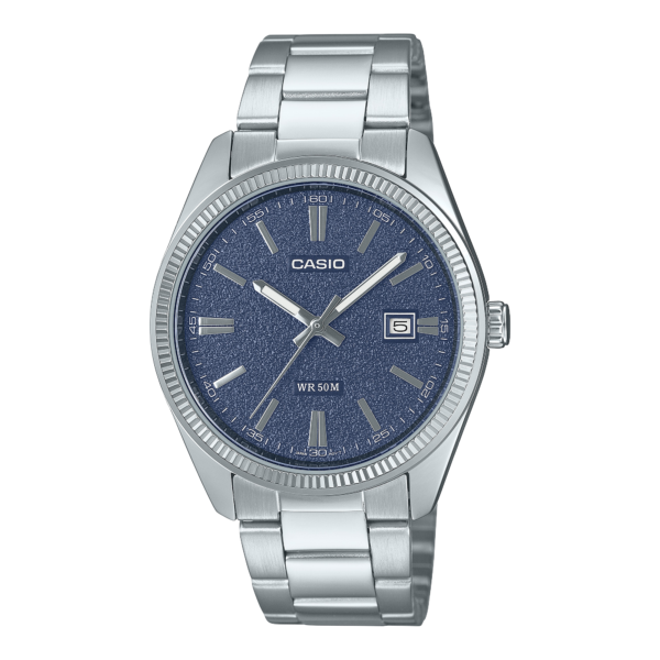 Casio Fluted Blue Steel