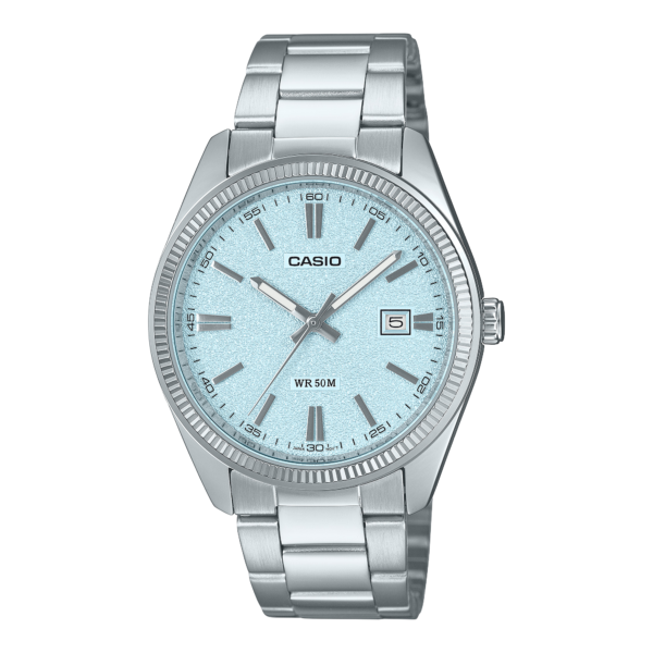 Casio Fluted Iceblue Steel