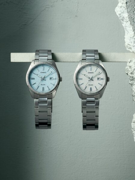 Alternative view of Casio Fluted Iceblue Steel