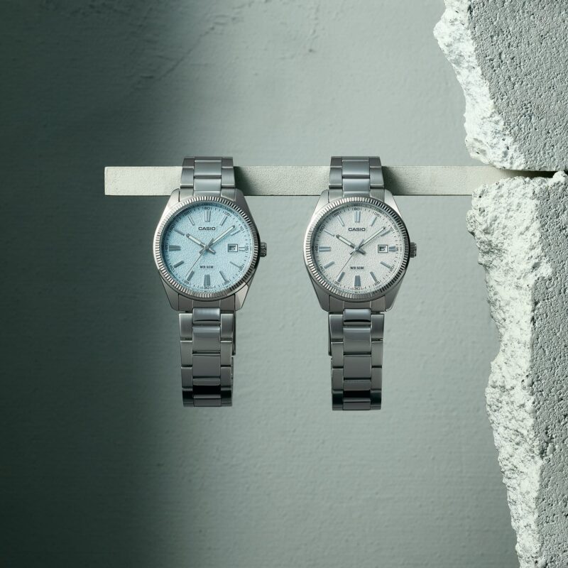 Casio Fluted Iceblue Steel thumbnail 2