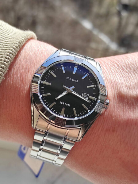 Alternative view of Casio Executive Black Silver