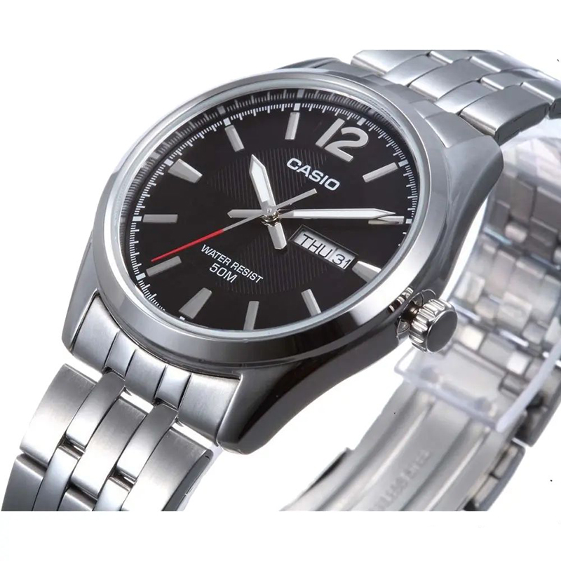 Casio Daydate Black Silver - Figura 2