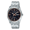Casio Daydate Black Rose