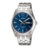Casio Daydate Teal Silver