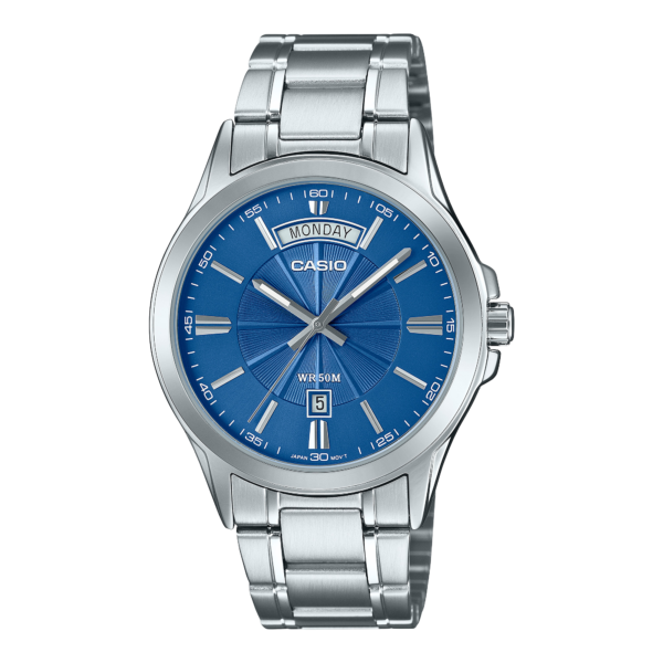 Casio Daydate Blue Steel