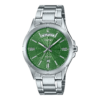 Casio Daydate Green Steel