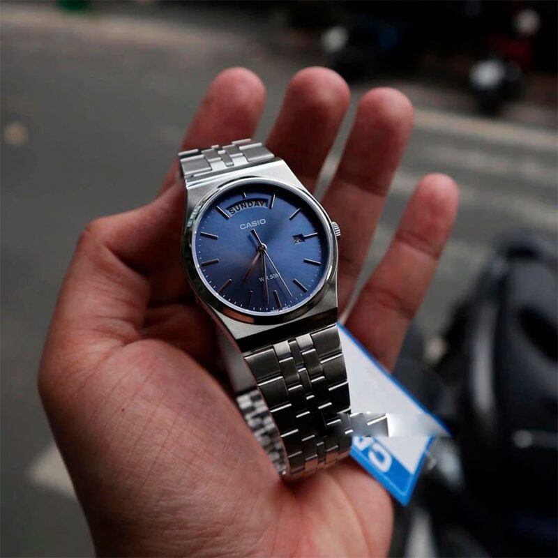 Casio Retro Blue Steel thumbnail 4