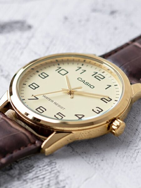 Alternative view of Casio Minimal Champagne Leather