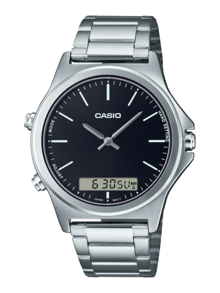 Casio Hybrid Black Steel