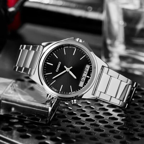 Alternative view of Casio Hybrid Black Steel