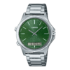 Casio Hybrid Green Steel