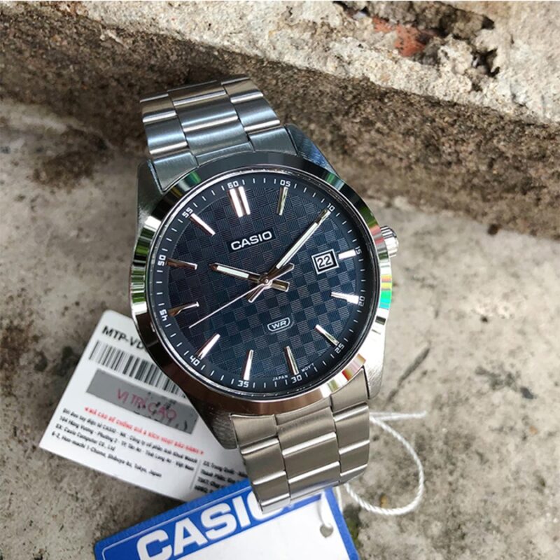 Casio Textured Navy Steel thumbnail 2