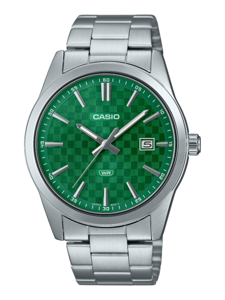 Casio Textured Green Steel
