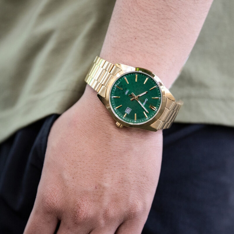 Casio Textured Green Gold thumbnail 2