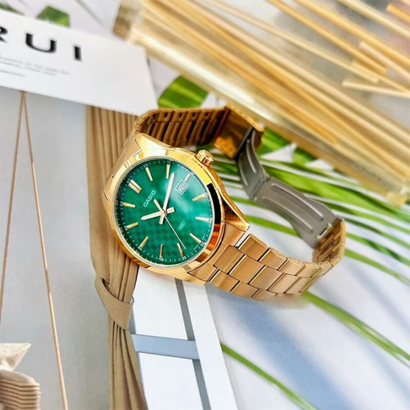 Casio Textured Green Gold thumbnail 4