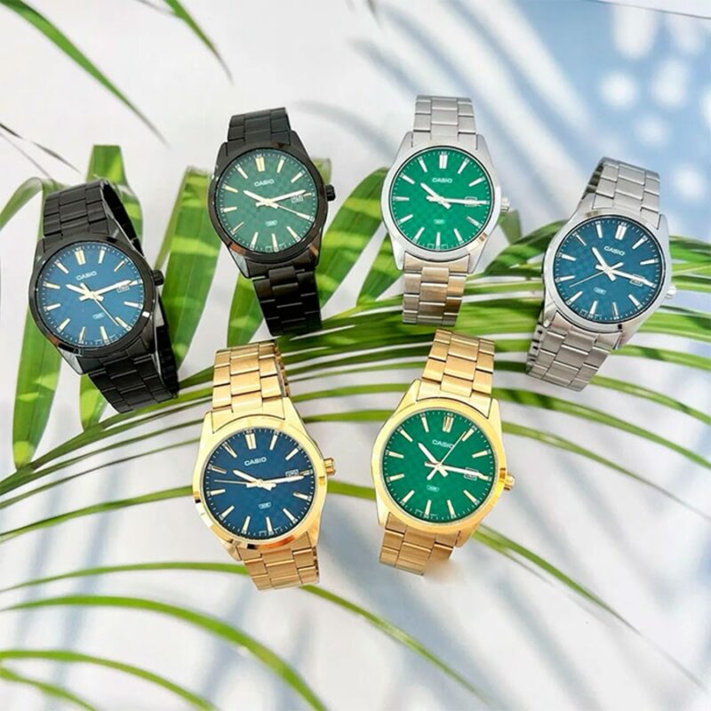 Casio Textured Green Gold thumbnail 3