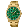 Casio Textured Green Gold
