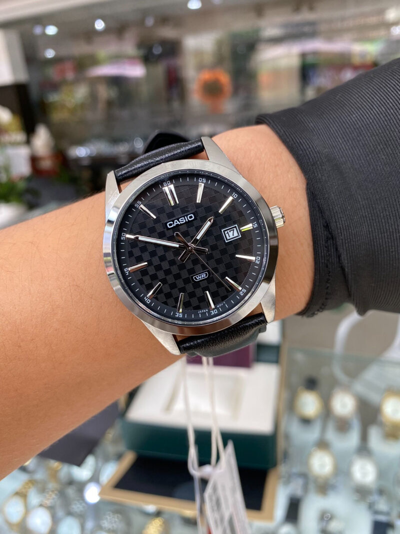 Casio Textured Black Leather thumbnail 4