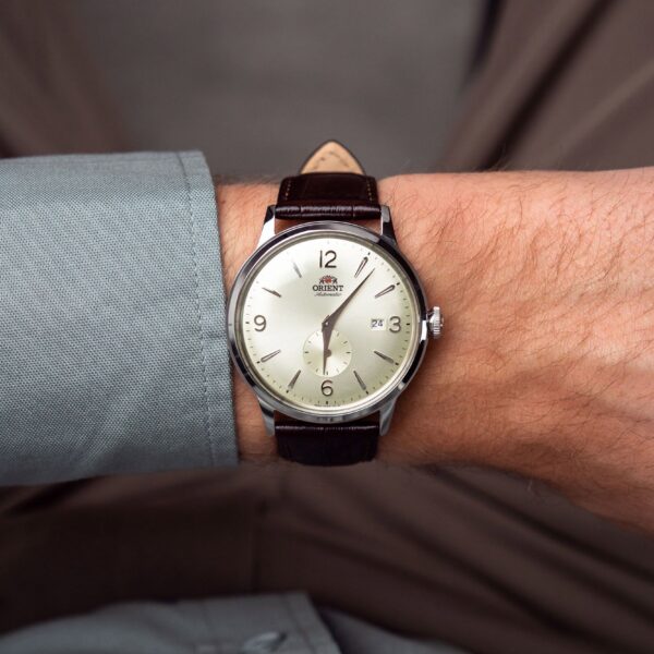 Alternative view of Bambino Small Seconds White