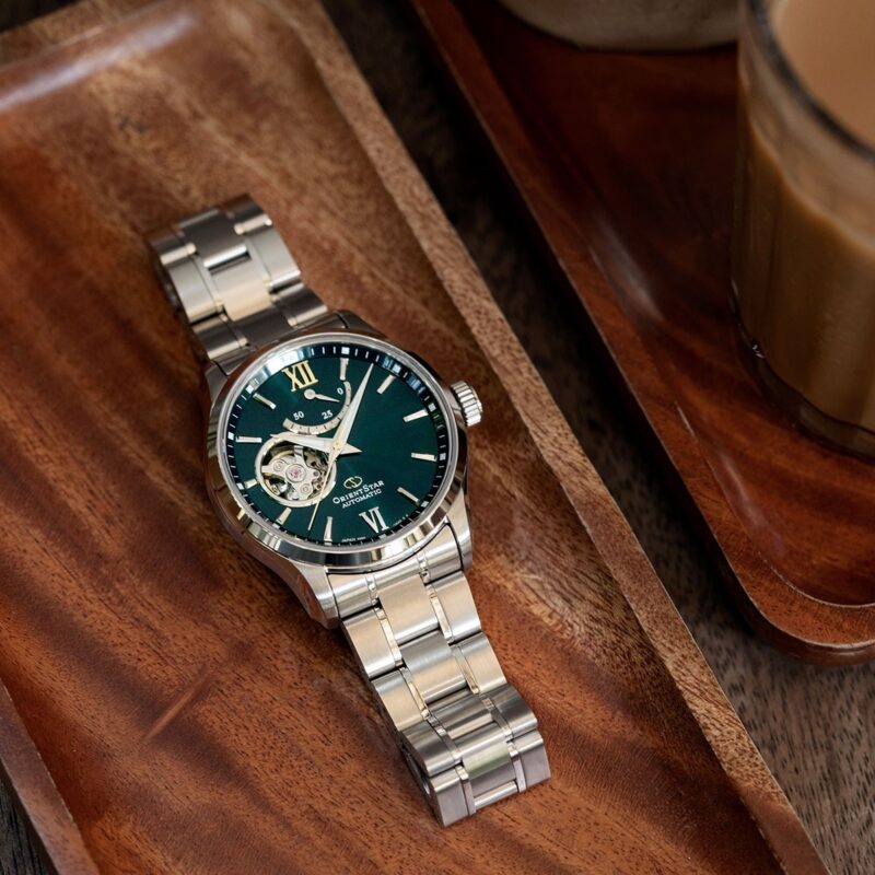 Orient Star Skeleton Green thumbnail 2