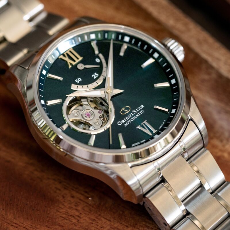 Orient Star Skeleton Green thumbnail 3