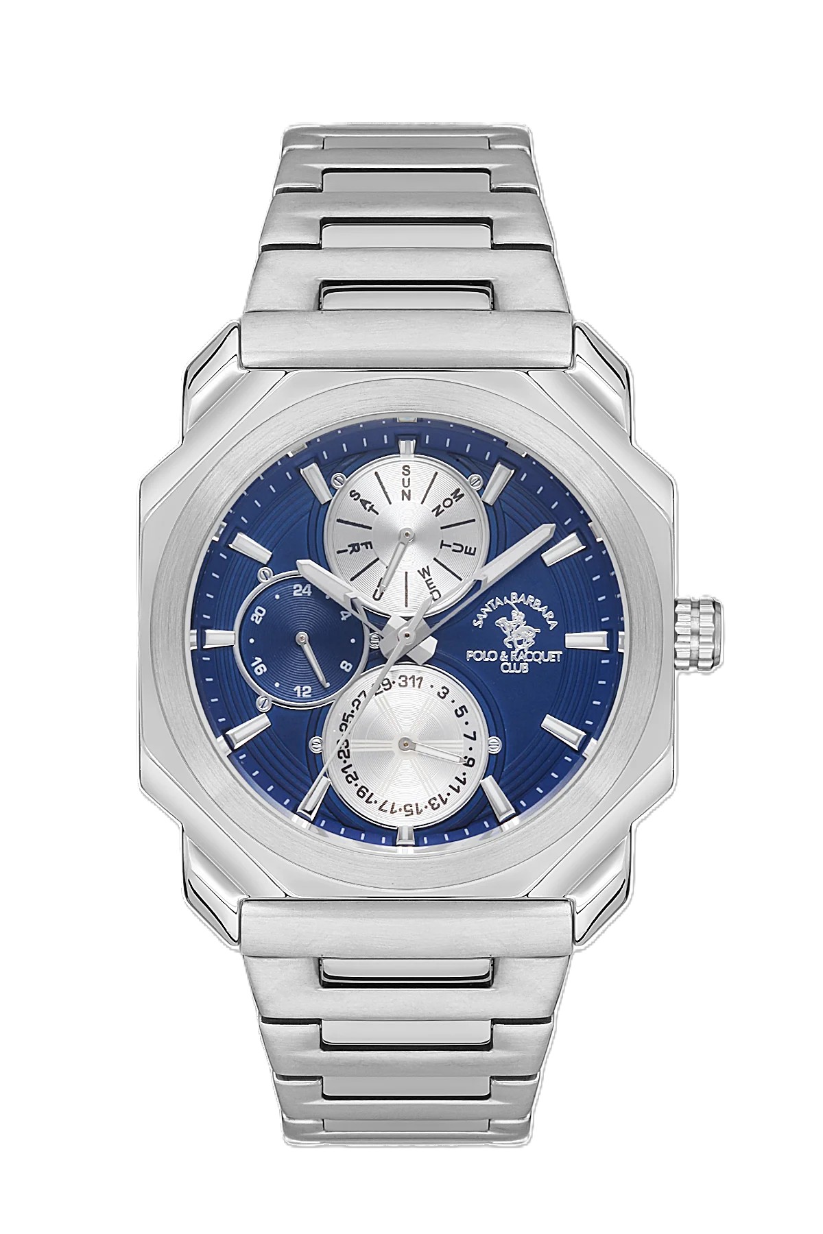 Santa Barbara Polo Legend Men Blue Multifunction Watch