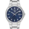 Santa Barbara Polo Classic Men Silver Blue Dial Watch