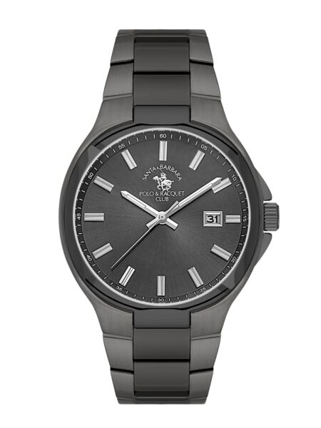Santa Barbara Polo Classic Men Gunmetal Gray Dial Watch