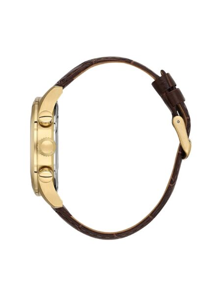 Alternative view of Santa Barbara Polo Noble Men Gold Green Chronograph Leather Watch
