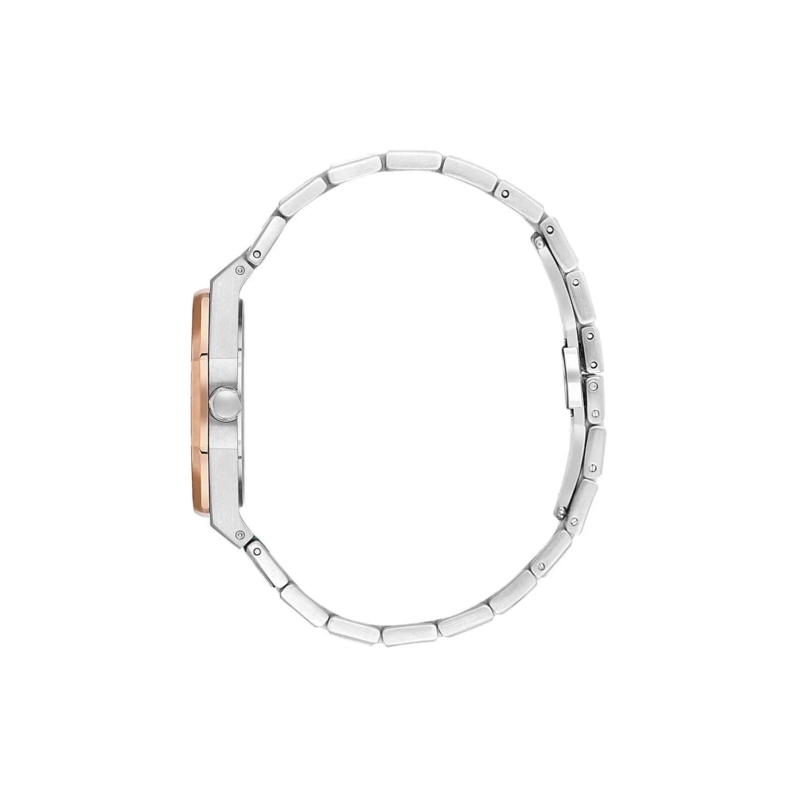 Santa Barbara Polo Luxury Women Silver/Rose Gold Green Gemset Watch - Figura 2