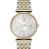 Santa Barbara Polo Classic Men Two Tone White Dial Watch