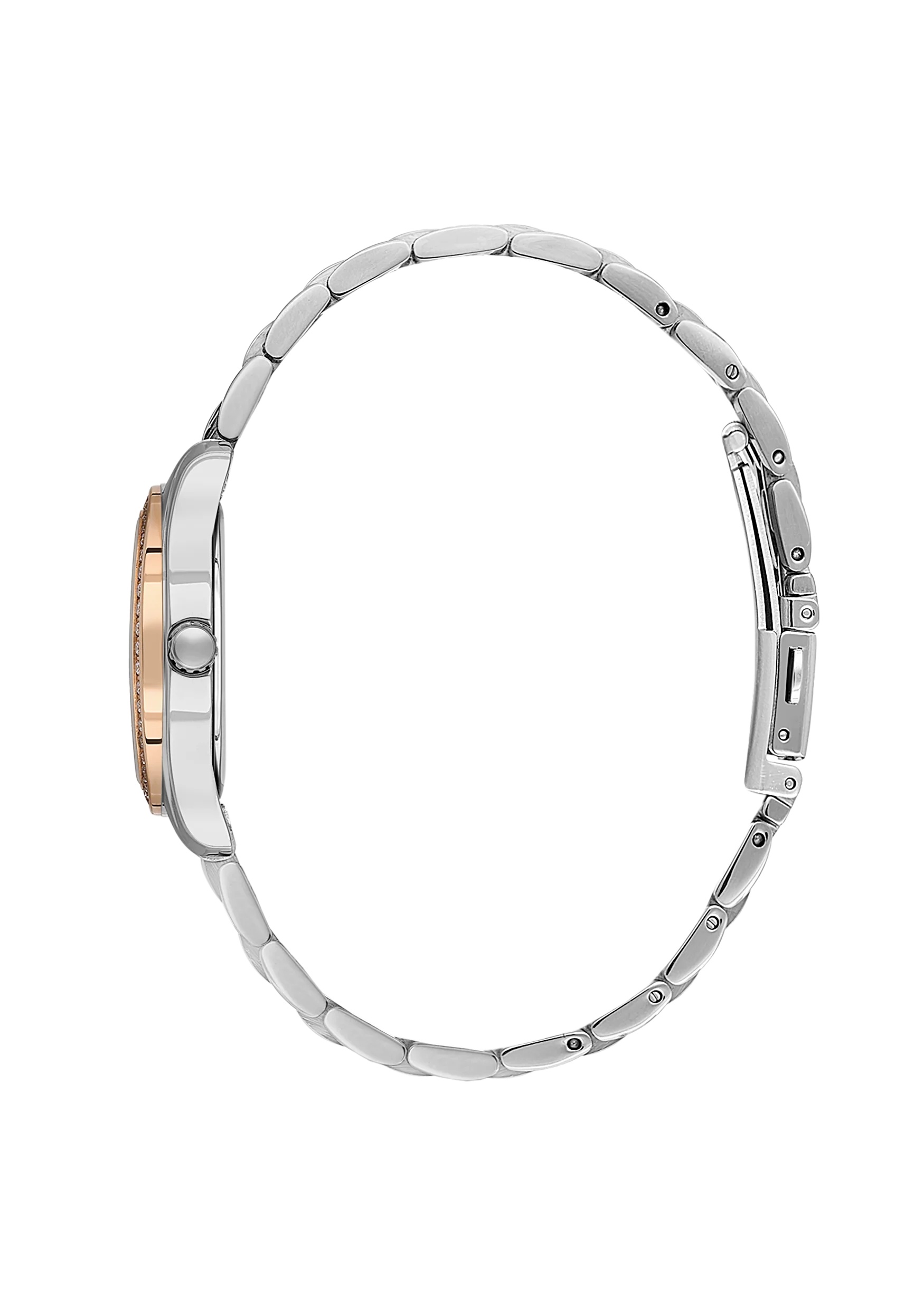Santa Barbara Polo Luxury Women Rose Gold/Silver White Gemset Watch - Figura 2