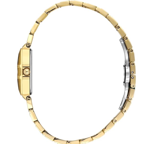 Alternative view of Santa Barbara Polo Unique Women Gold Burgundy Rectangular Watch