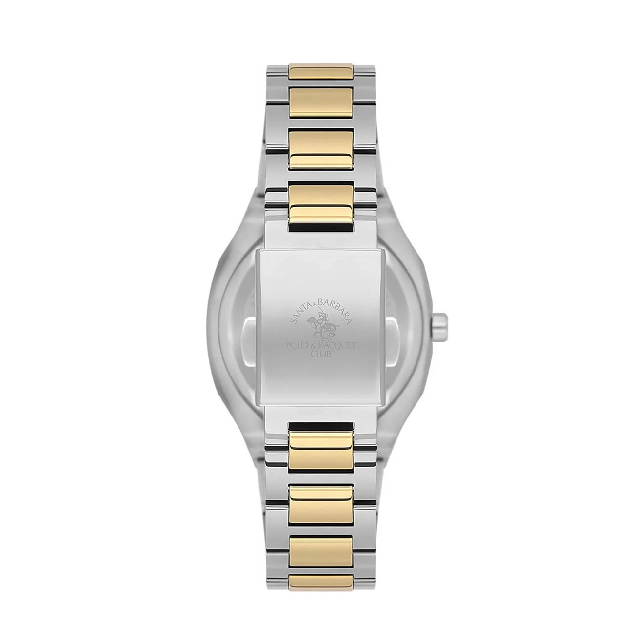 Santa Barbara Polo Luxury Women Two Tone Green Gemset Watch - Figura 3