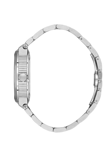 Alternative view of Santa Barbara Polo Automatic Men Silver Blue Open Heart Watch