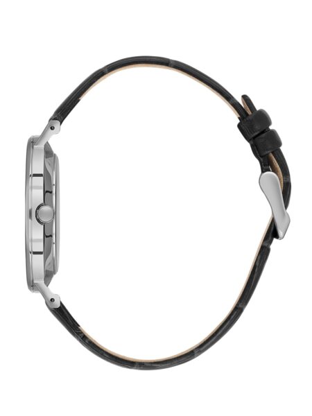 Alternative view of Santa Barbara Polo Classic Men White Moonphase Leather Watch