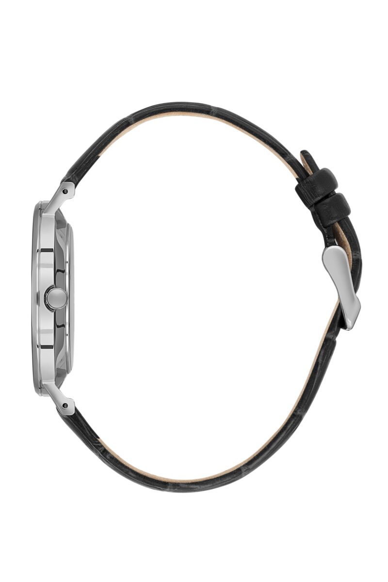 Santa Barbara Polo Classic Men White Moonphase Leather Watch thumbnail 2