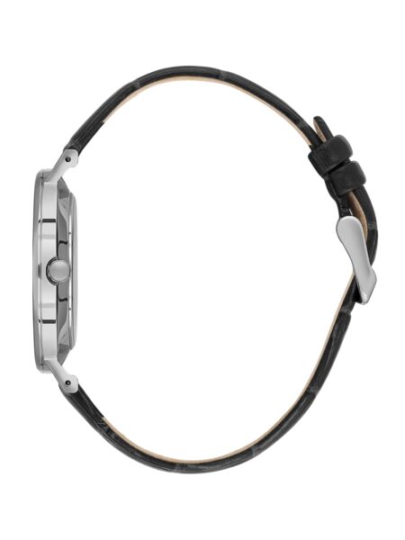 Alternative view of Santa Barbara Polo Classic Men Black Moonphase Leather Watch
