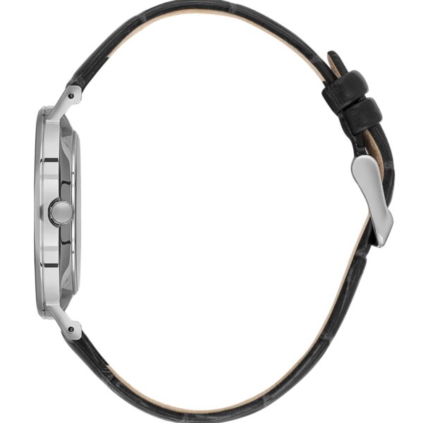 Alternative view of Santa Barbara Polo Classic Men Black Moonphase Leather Watch