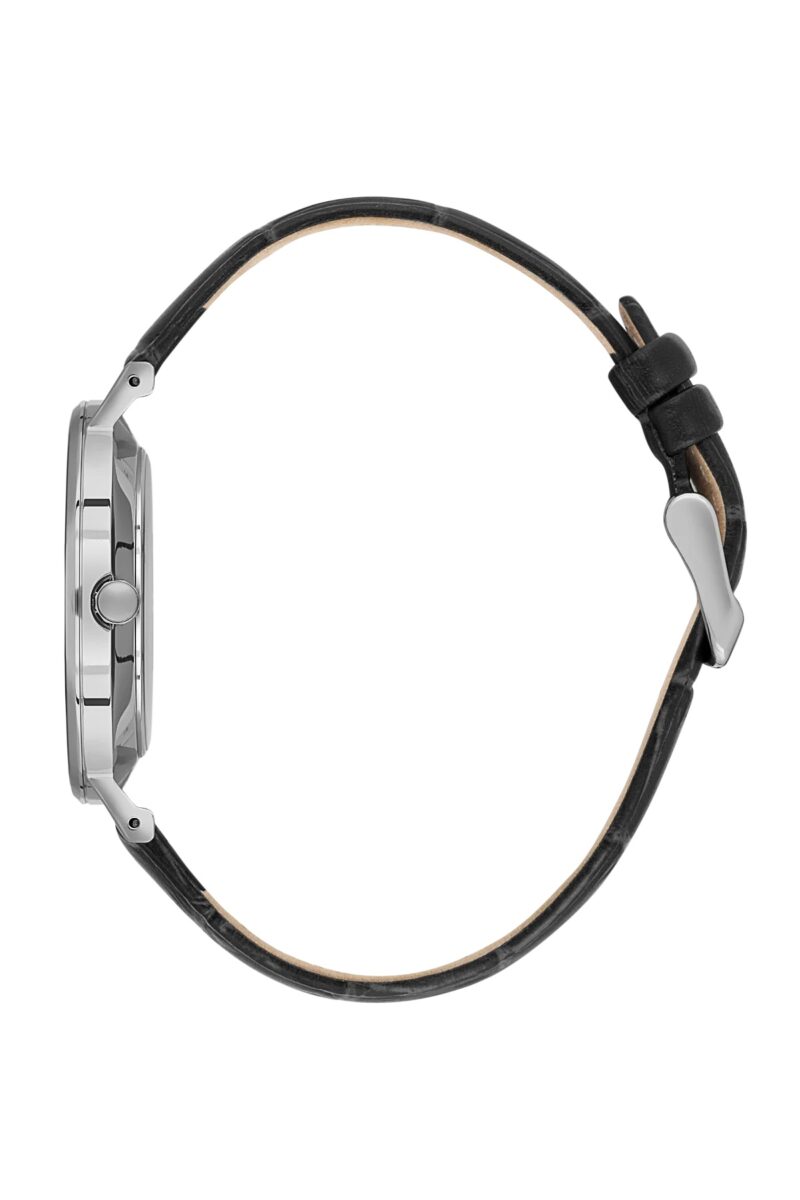 Santa Barbara Polo Classic Men Black Moonphase Leather Watch thumbnail 2